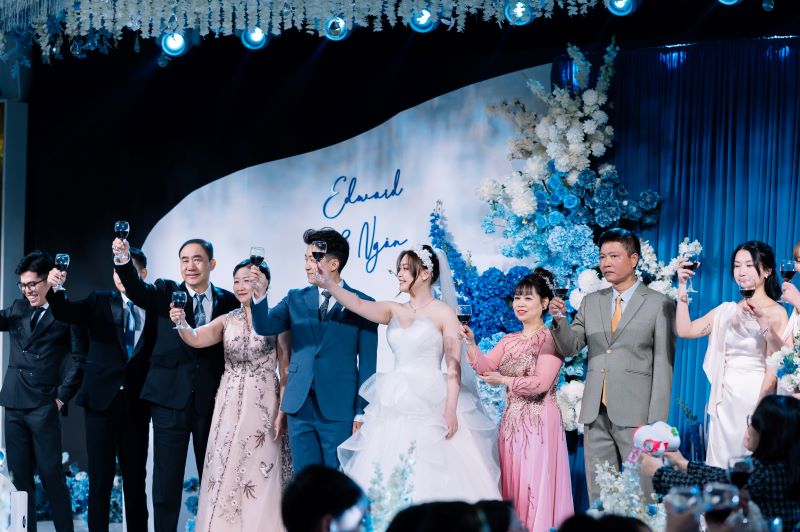 trang trí tiệc cưới không gian mở trang trí tiệc cưới không gian mở